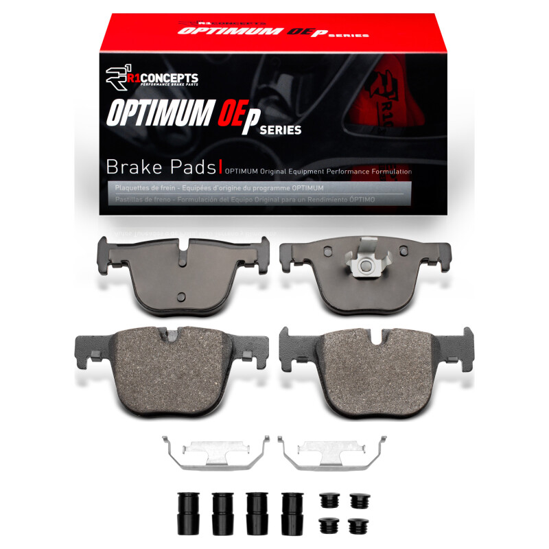 BMW 330I Brake Pads - Rear - R1 Concepts - Optimum OE - `12-`20